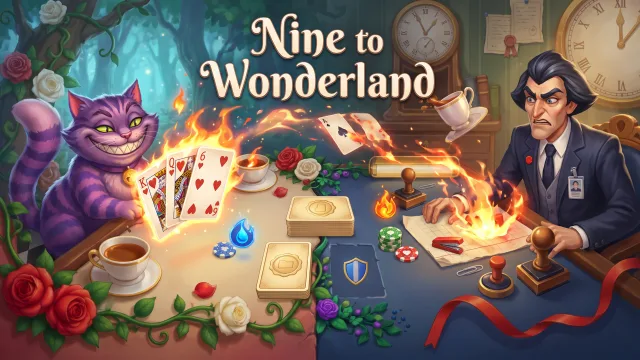 Nine Wonderland oyununun kapağı