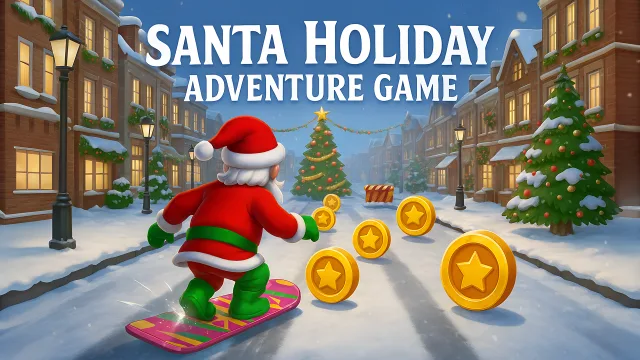 Noel Baba Holiday Macera Oyunu oyununun kapağı