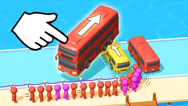 Otobüs Çıkar - Otobüs Uzağa Trafik Bulmacası oyununun kapağı