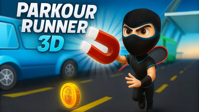 Parkur Koşucu 3D oyununun kapağı