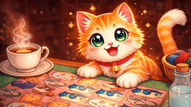 Purrfect Eşleştirme oyununun kapağı