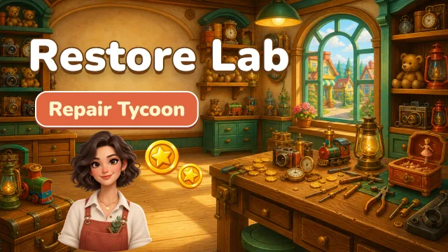 Restore Lab oyununun kapağı