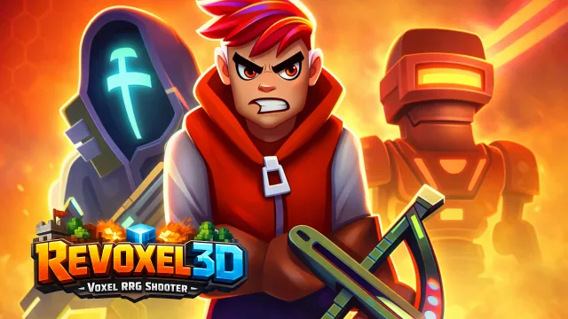 Revoxel 3D - Voksel RPG Nişancı oyununun kapağı