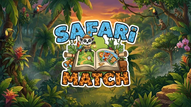 Safari Eşleştirme oyununun kapağı
