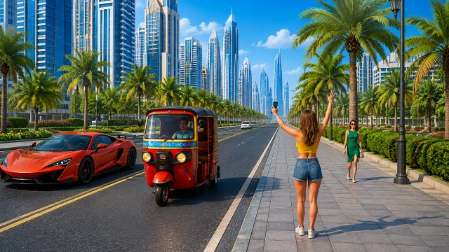 Şehir Tuk Tuk Rickshaw Oyunu Otomobil Oyunları oyununun kapağı