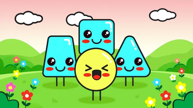 Sevimli Shapes oyununun kapağı