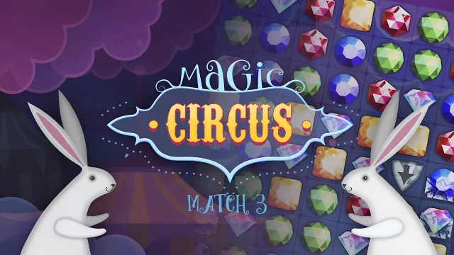 Sihir Circus - Eşleştirme 3 oyununun kapağı