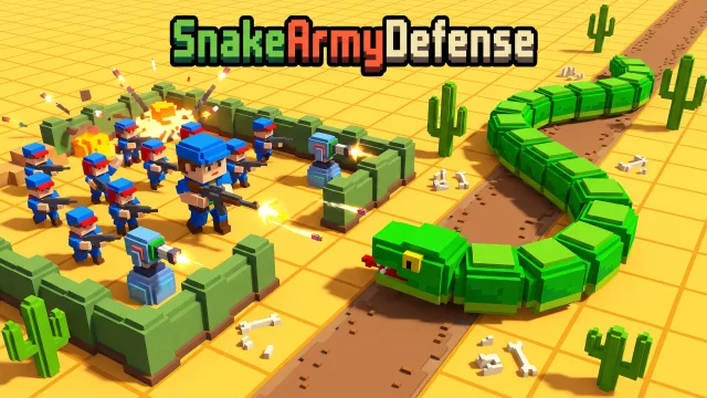 Snakearmydefense oyununun kapağı