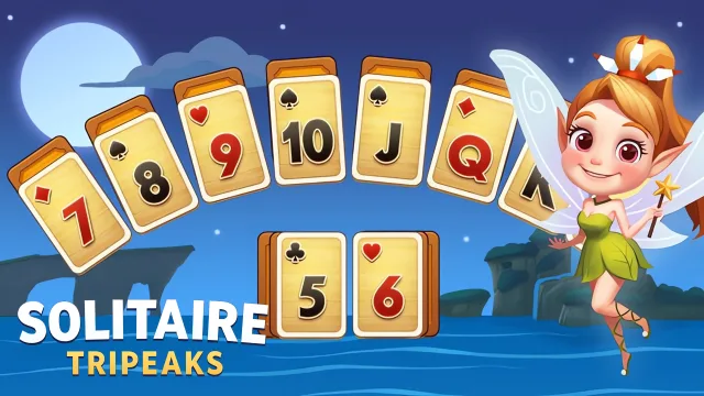 Solitaire Tripeaks oyununun kapağı