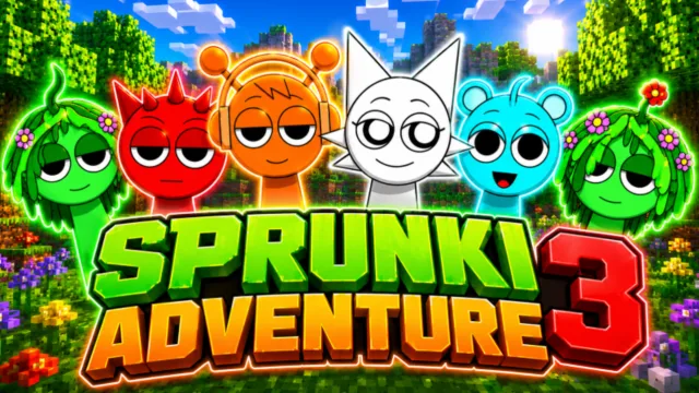 Sprunki Macera 3 oyununun kapağı
