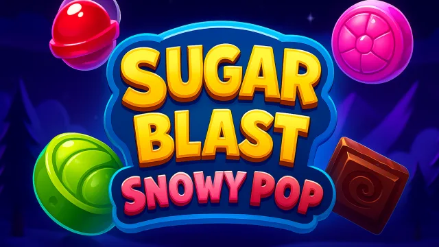 Sugar Patlatma: Snowy Patlatma oyununun kapağı