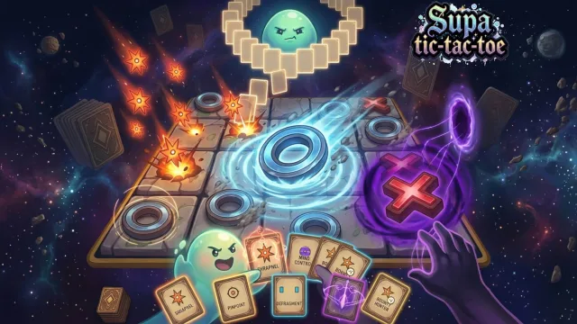 Supa Tic Tac Toe oyununun kapağı