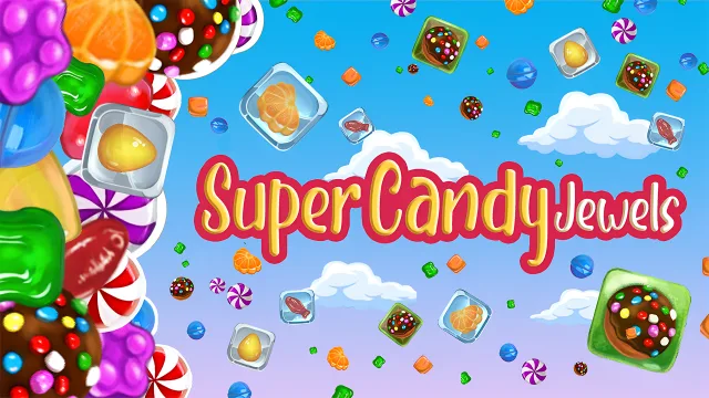 Süper Şeker Mücevherler oyununun kapağı
