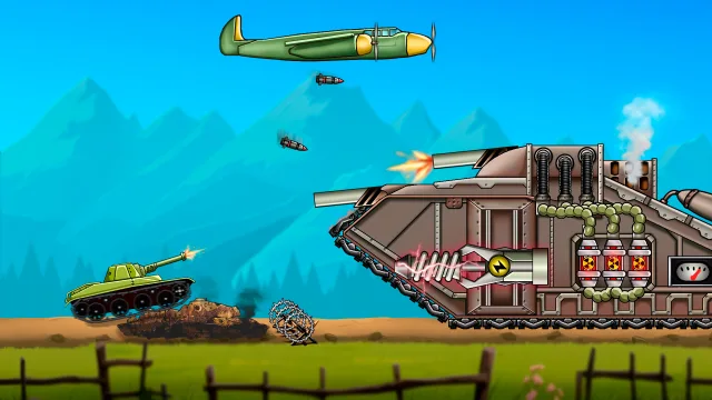 Tank Öfke: Patron Savaş 2D oyununun kapağı