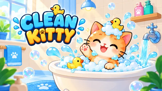 Temizle Yavru Kedi oyununun kapağı