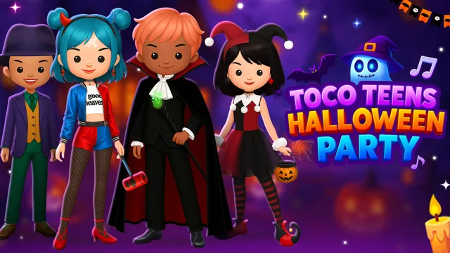 Toco Teens Cadılar Bayramı Parti oyununun kapağı