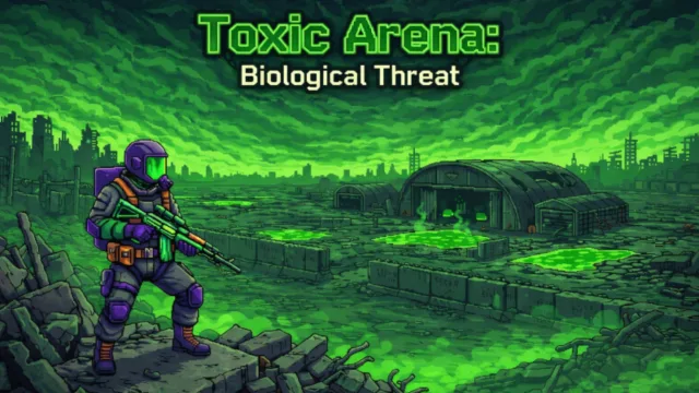 Toxic Arena: Biological Threat oyununun kapağı