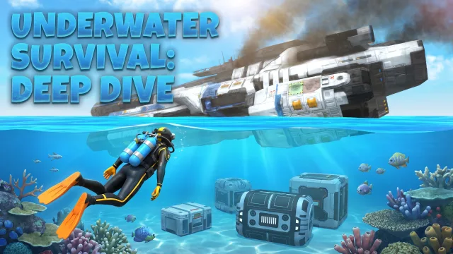 Underwater Hayatta Kalma: Derin Dal oyununun kapağı