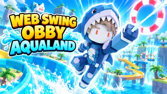 Web Sallan Engel Parkuru: Aqualand oyununun kapağı