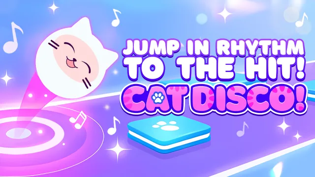 Zıplama Ritim Vur! Kedi Disco oyununun kapağı