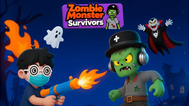 Zombi Canavar Hayatta Kalanlar oyununun kapağı